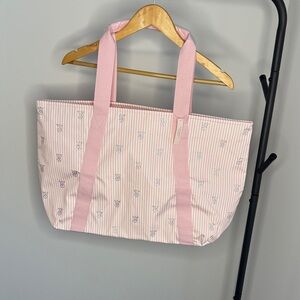 Victoria's Secret Striped Tote Bag